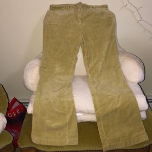 Olive green J. Crew pants